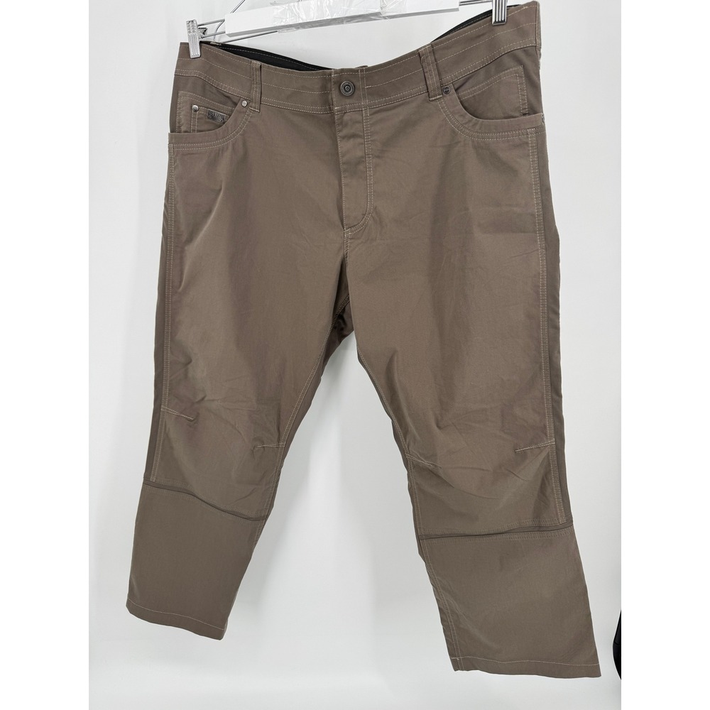 Kühl Radikl Hiking Work Pants Mens‎ 42x30 Enduro Fabric Stretch Brown Outdoors
